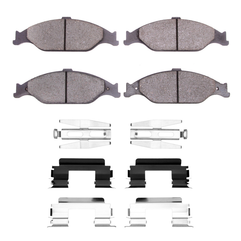 Ford Mustang Brake Pads - Front - R1 Concepts - Ceramic - `99-`04